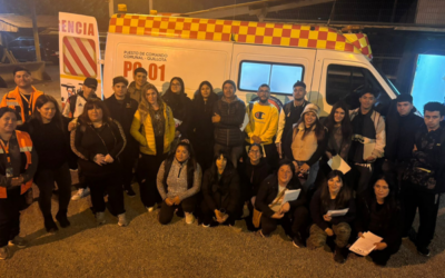 Estudiantes de TNS Prevención de Riesgos de CFT PUCV Sede La Calera realizan enriquecedora visita a la Oficina de Ge