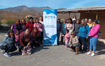 CFT PUCV Y PRODEMU entregaron valiosa información sobre el proceso de formalización de actividades a Mujeres Emprendedoras de Chincolco