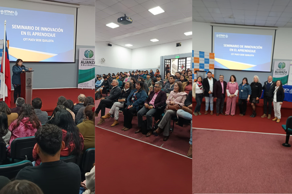 Estudiantes y Docentes de CFT PUCV fueron parte de enriquecedor seminario en Sede Quillota
