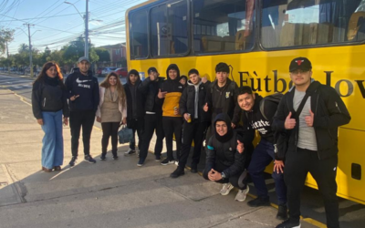 Estudiantes de TNS en Preparación Física participaron de un entrenamiento abierto del Club San Luis de Quillota