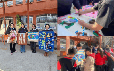 Estudiantes de CFT PUCV Sede La Calera expusieron material didáctico a escolares del primer ciclo básico