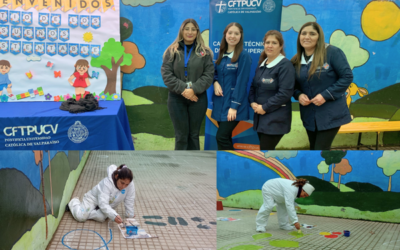 Estudiantes de CFT PUCV inauguraron Patio Sustentable de Los Sueños La iniciativa es parte del proyecto final de práctica de las participantes.