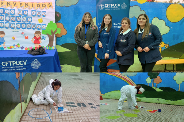 Estudiantes de CFT PUCV inauguraron Patio Sustentable de Los Sueños La iniciativa es parte del proyecto final de práctica de las participantes.