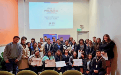 Estudiantes de CFT PUCV recibieron un reconocimiento por su voluntariado en el Día del Patrimonio 2025