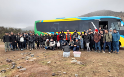 CFT PUCV Sede La Ligua realizó una salida a terreno al sector de Alicahue
