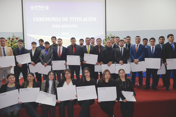Generación 2025: CFT PUCV Sede Quillota celebra a sus 129 tituladas y titulados