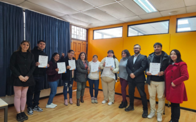 DAE junto a SENADIS entregaron valiosa información en dependencias de CFT PUCV