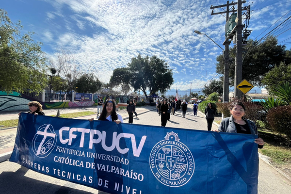 CFT PUCV Sede La Calera fue parte del importante Desfile en Conmemoración del Natalicio de Bernardo O’Higgins