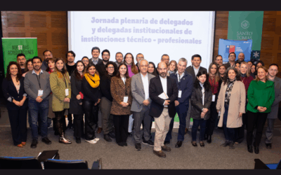 CFT PUCV participó de una Jornada Plenaria de Delegadas y Delegados Institucionales de la Educación Técnico Profesional