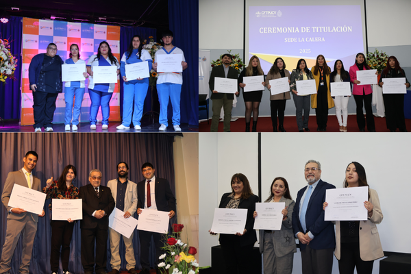 Generación 2025: 303 estudiantes de CFT PUCV recibieron sus títulos de Técnicos de Nivel Superior