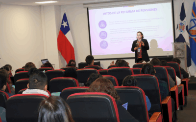 CFT PUCV Sede Valparaíso albergó una exposición por parte de la SEREMI Regional del Trabajo respecto a la nueva Reforma de Pensiones