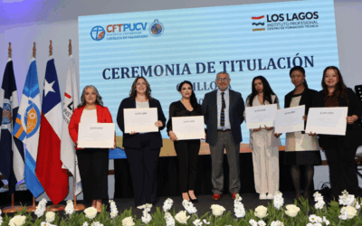 344 estudiantes del IP y CFT Los Lagos Sede San Antonio y Quillota finalizaron su ciclo formativo en 3 emotivas jornadas de titulación