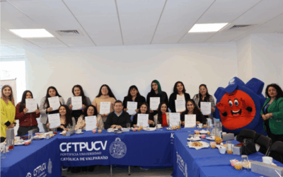 13 estudiantes de CFT PUCV recibieron un Premio al Rendimiento Académico por parte de la Vicerrectoría Académica