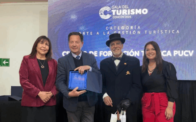 CFT PUCV Sede Viña del Mar obtuvo un premio en la Gala del Turismo de Concón