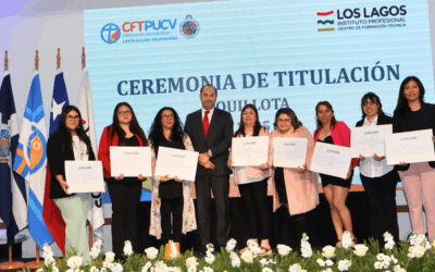 142 estudiantes de IP y CFT Los Lagos Sede Quillota recibieron sus diplomas de título