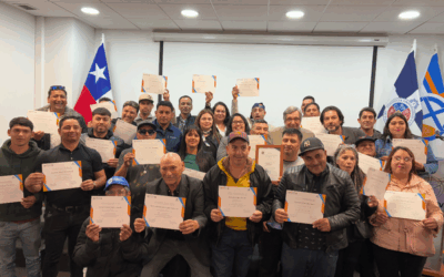 CFT PUCV junto a Gendarmería de Valparaíso certificaron a 30 participantes del Centro de Apoyo para la Integración Social