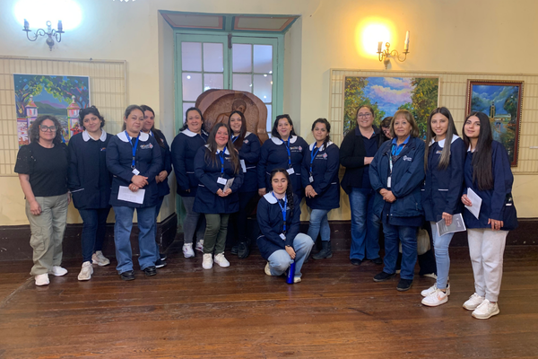 Estudiantes de TNS en Educación Parvularia visitaron la Casa de la Cultura de Limache