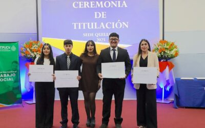 Generación 2025: 453 estudiantes de Sede Quillota dieron por finalizado su proceso formativo en CFT PUCV y recibieron sus títulos de Técnico de Nivel Superior