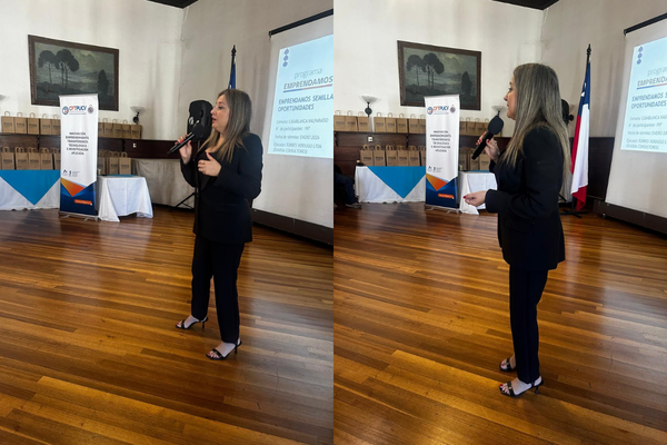 La Directora de Innovación, Emprendimiento, Transferencia Tecnológica, Investigación Aplicada y Vinculación con el Medio impartió una charla de innovación a participantes del Programa Fosis
