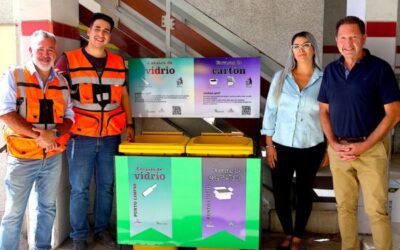 CFT PUCV y R-Acciona instalaron puntos de reciclaje en Sede Viña del Mar y Quillota