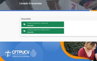 La Unidad de Seguimiento a Titulados lanzó una encuesta para fortalecer la empleabilidad de 13.214 ex estudiantes de CFT PUCV