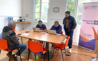 Estudiantes y docentes apoyan a la comunidad de Limache y Olmué en la Operación Renta 2026