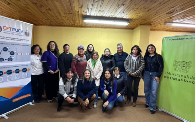 CFT PUCV realiza taller de etiquetado nutricional para participantes del Programa Gastronomía Local de Casablanca