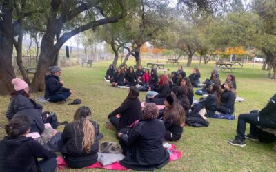 30 estudiantes de TNS en Estética, Cosmetología y Terapias Complementarias visitaron la Granja Aromática de Limache