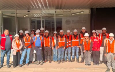 21 estudiantes de TNS en Logística visitaron la Empresa Tecnored en Curauma