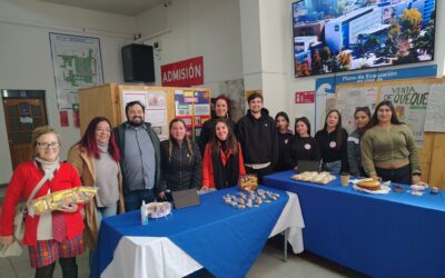 Estudiantes de TNS en Administración de Empresas presentaron sus proyectos de ventas en el Salón de sede Viña del Mar