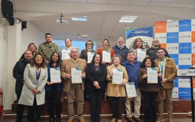 CFT PUCV sede Quillota certificó a 15 dirigentes sociales de la comuna